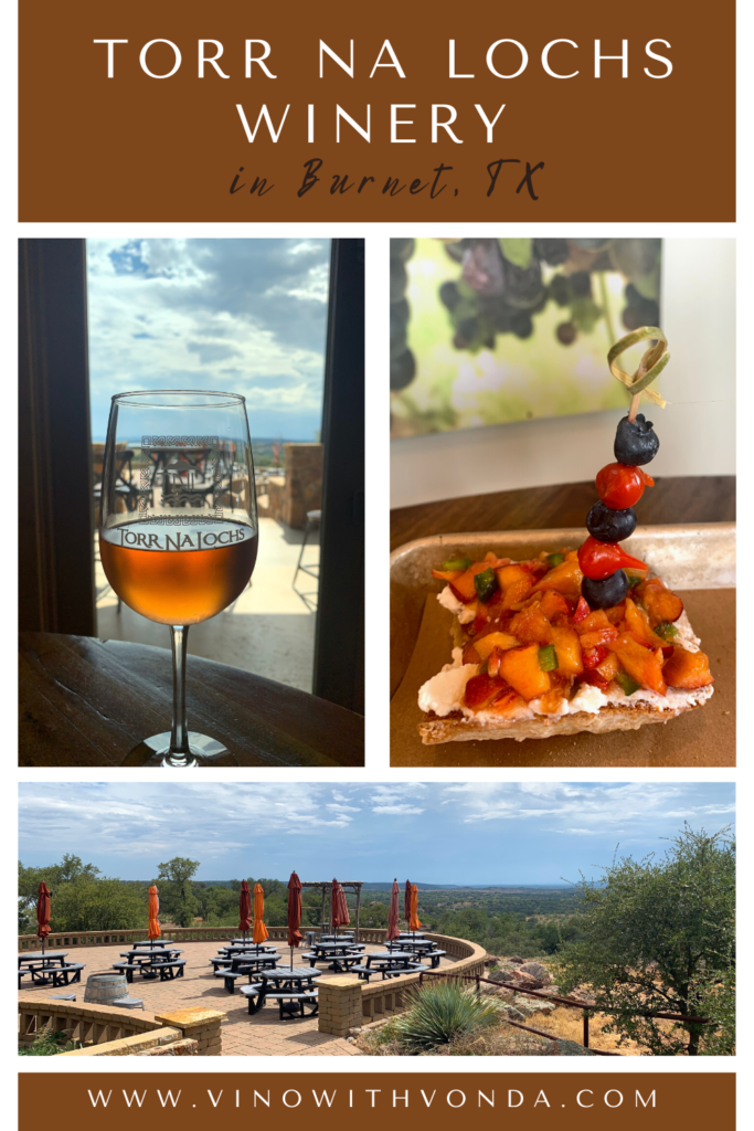 Torr Na Lochs Winery in Burnet, Texas Pinterest Pin